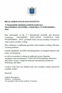 V Starptautiskā zinātniski praktiskā konference