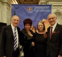 Svinīgā pieņemšana Latvijas vēstniecībā ASV Svinīgā pieņemšana Latvijas vēstniecībā ASV