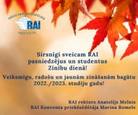 Sirsnīgi sveicam Zinību dienā