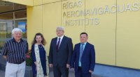 Kazahstānas Republikas Civilās aviācijas akadēmijas vizīte Kazahstānas Republikas Civilās aviācijas akadēmijas vizīte