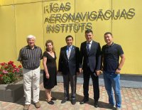 Sarunas ar Navoi Innovation University (Navoi, Uzbekistānas Republika) pārstāvjiem Sarunas ar Navoi Innovation University (Navoi, Uzbekistānas Republika) pārstāvjiem
