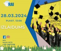 Aicinājums uz svinīgo diplomu pasniegšanas ceremoniju 28.03.2024!